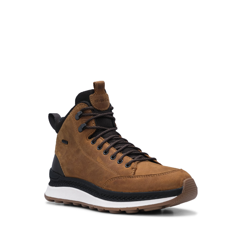 Botim Casual Homem Pele Camel