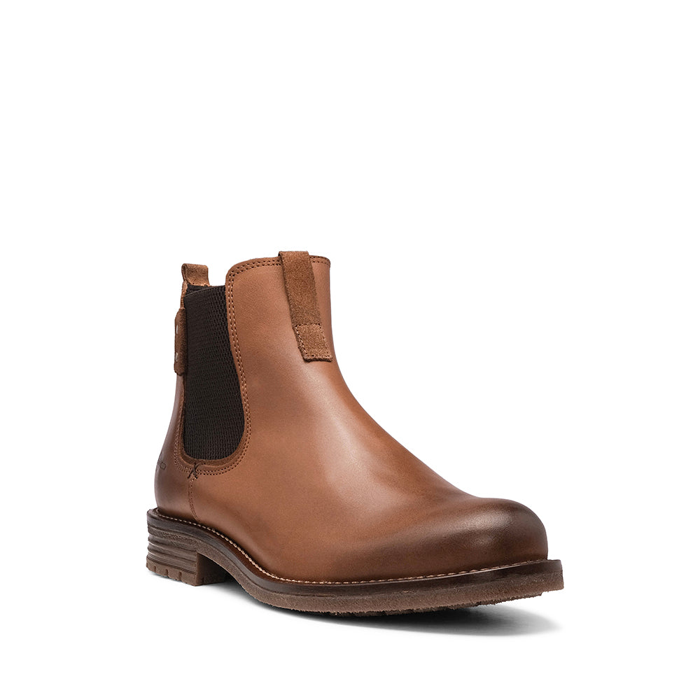 Botim Casual Homem Pele Cognac