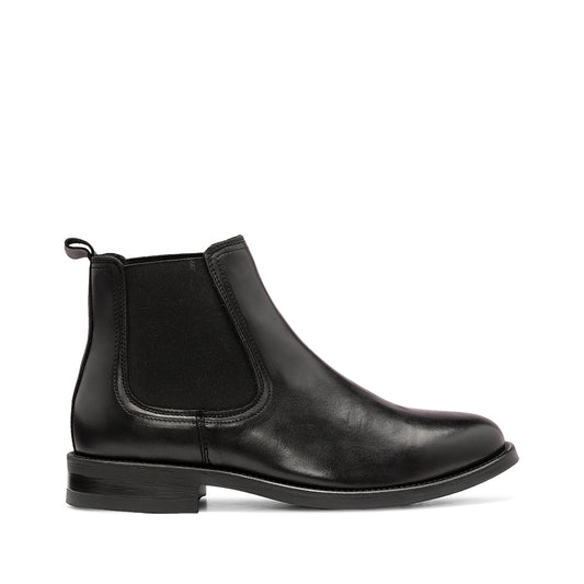 Botim Casual Homem Pele Preto