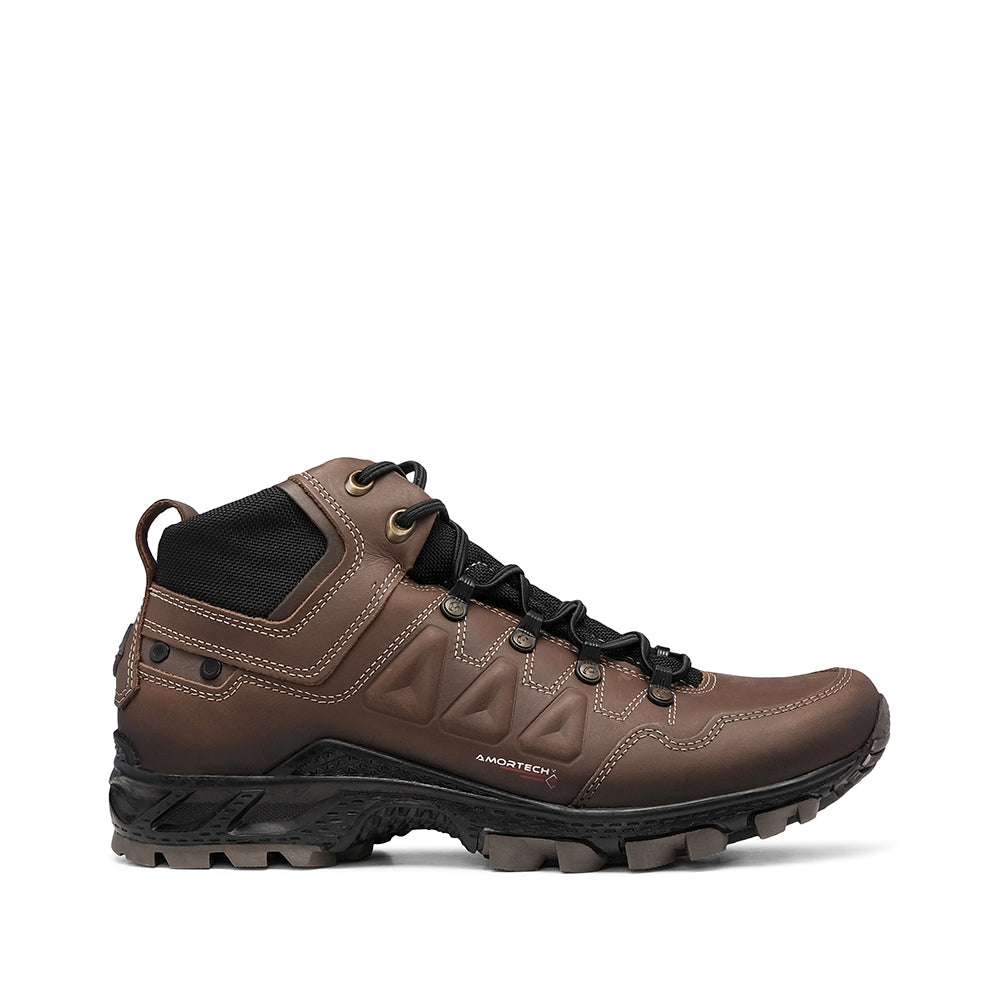 Bota Casual Homem Nobuck Castanho
