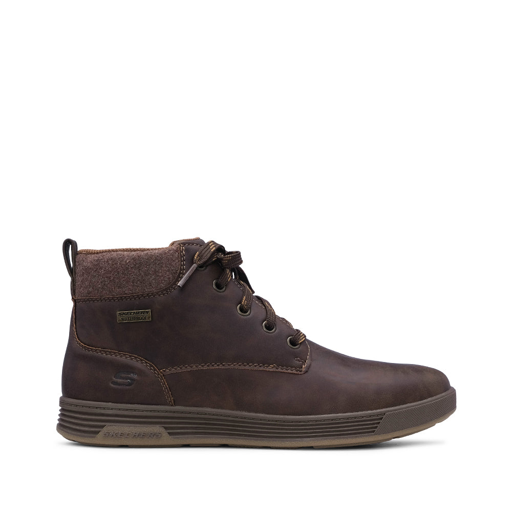 Bota Casual Homem Pele Sintética Castanho
