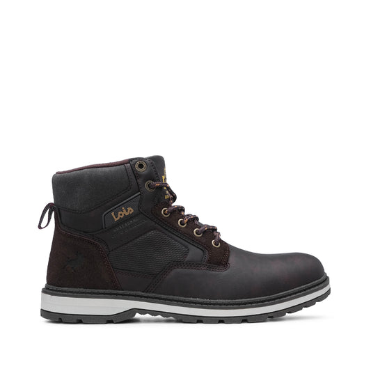 Bota Casual Homem Nobuck Castanho