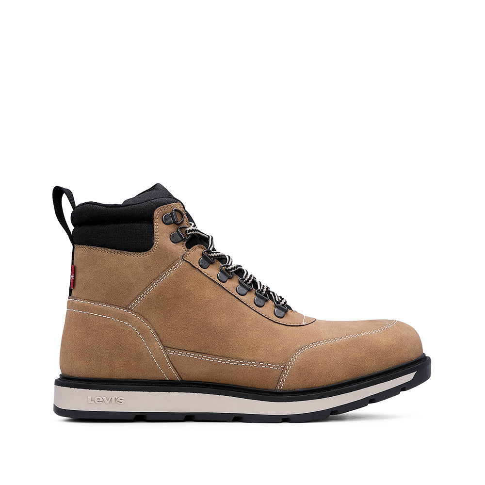 Bota Casual Homem Nobuck Bege