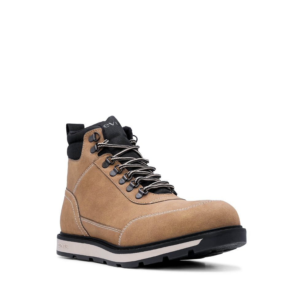 Bota Casual Homem Nobuck Bege