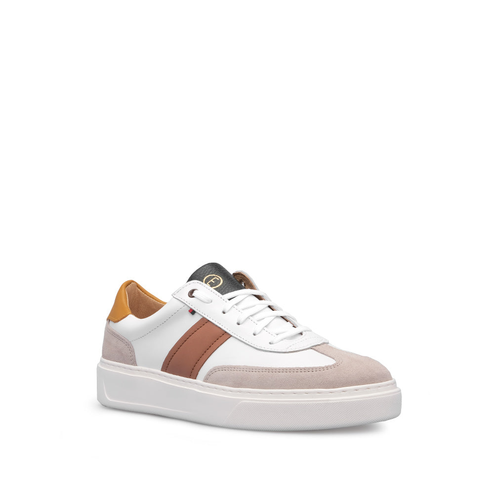 Sapatilha Casual Homem Pele Taupe