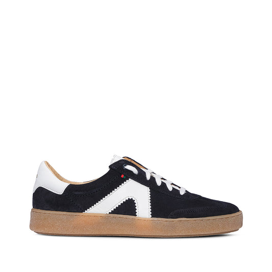 Sapatilha Casual Homem Camurça Azul