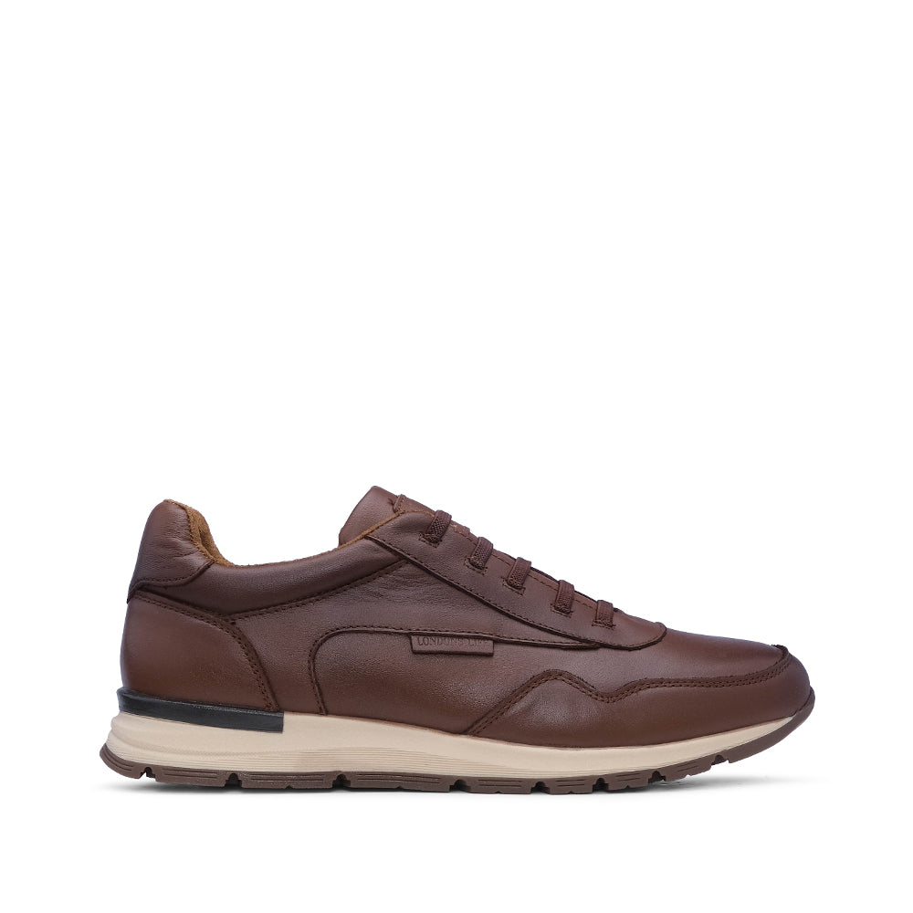 Sapatilha Casual Homem Pele Camel