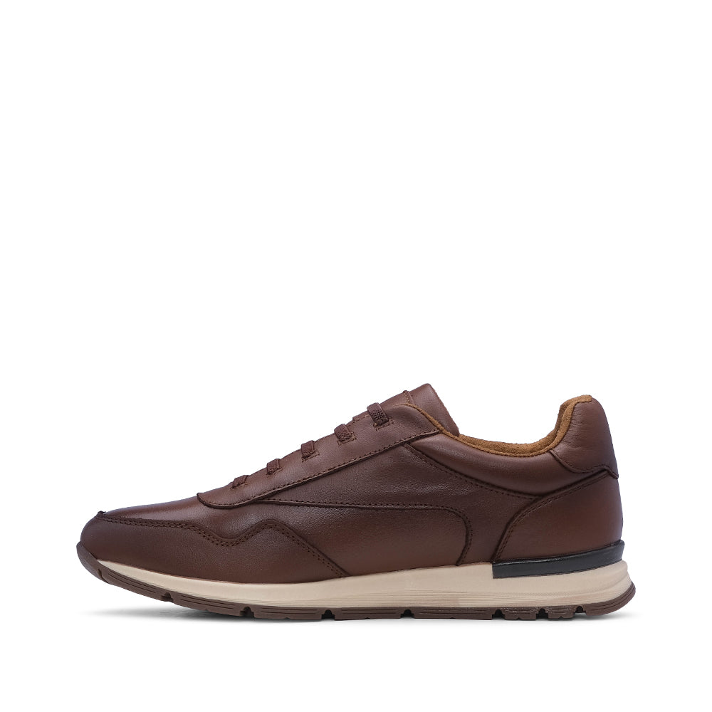 Sapatilha Casual Homem Pele Camel