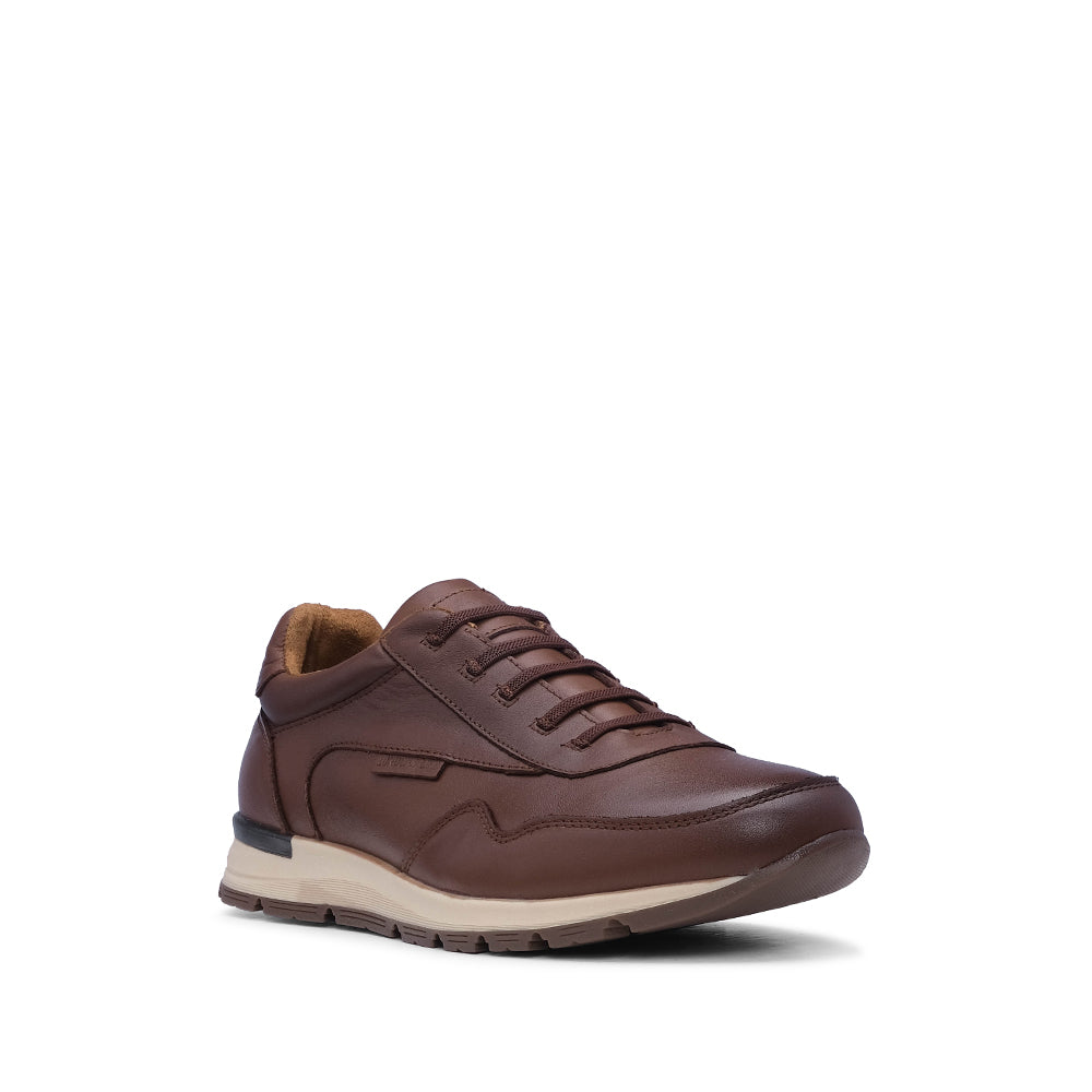 Sapatilha Casual Homem Pele Camel