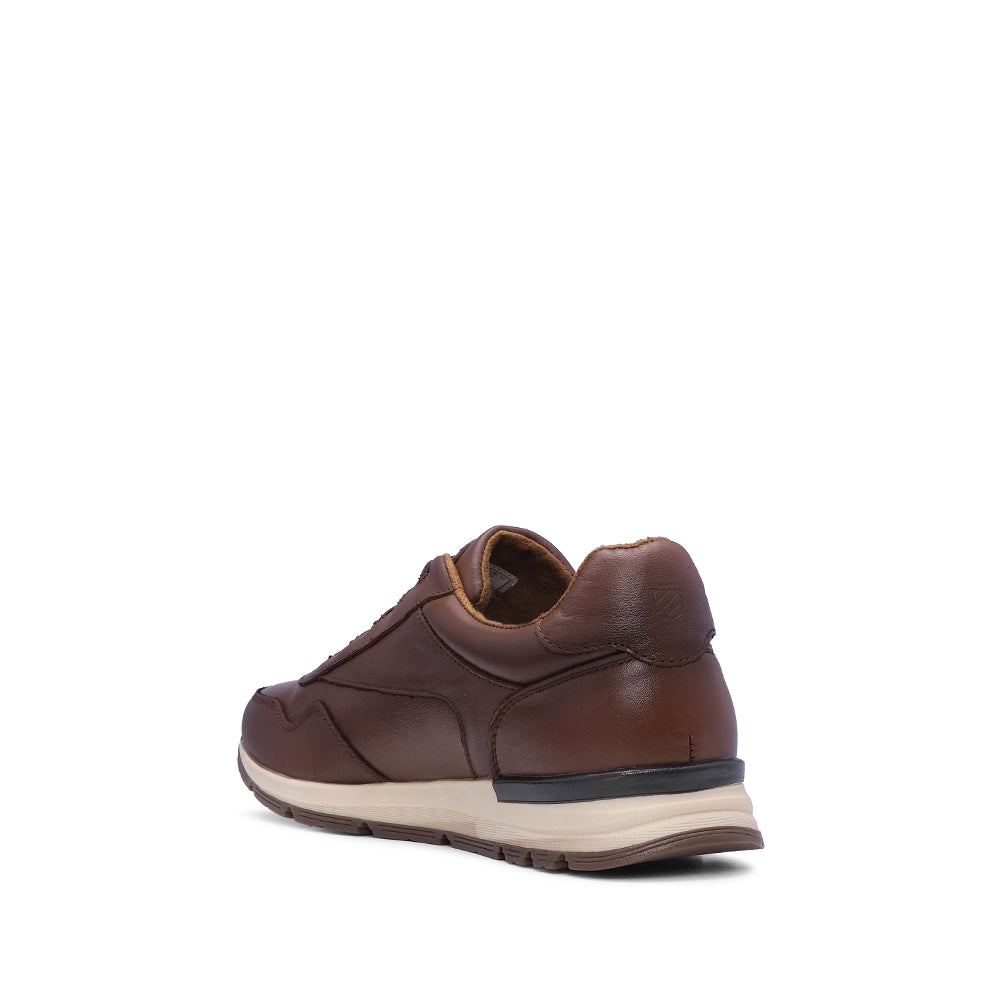 Sapatilha Casual Homem Pele Camel