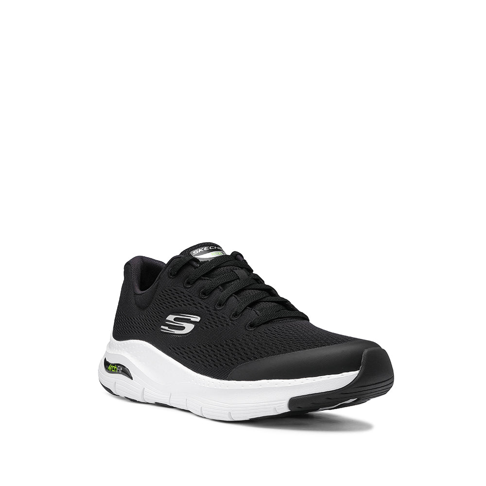 Sapatilha Casual Homem Preto E Branco