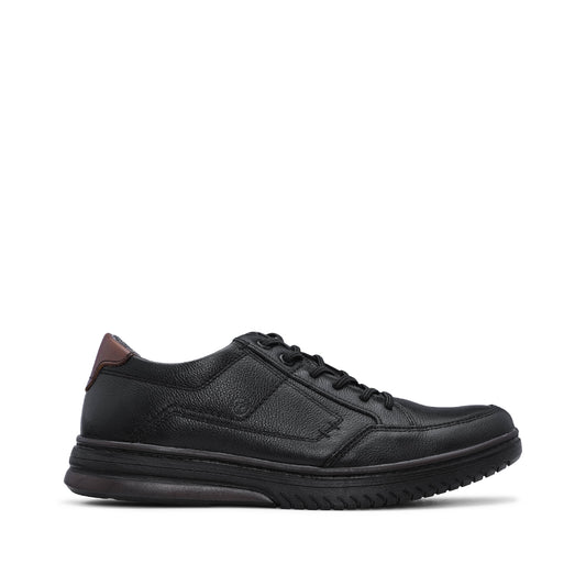 Sapatilha Casual Homem Pele Preto