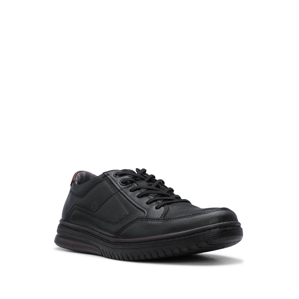 Sapatilha Casual Homem Pele Preto