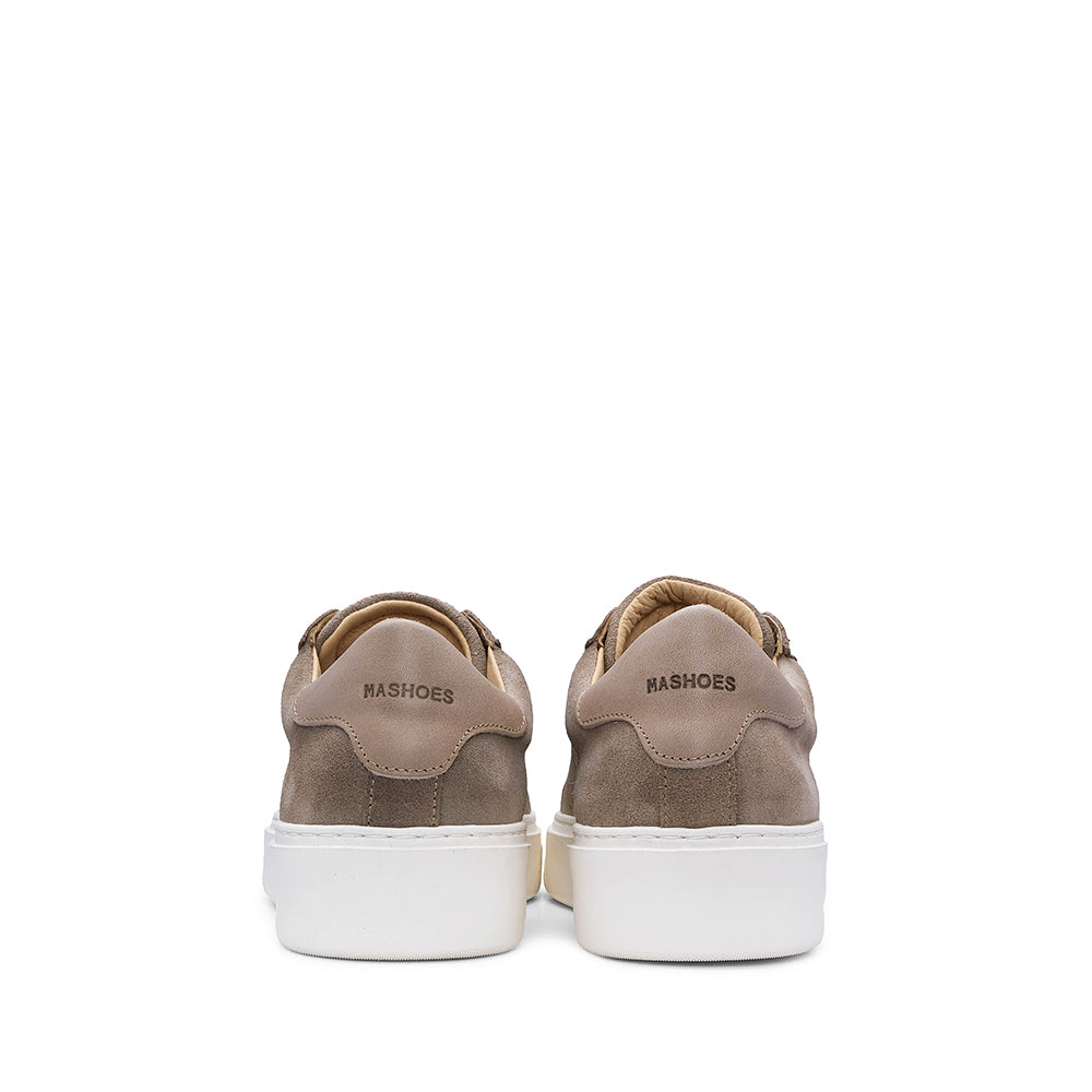 Sapatilha Casual Homem Camurça Taupe