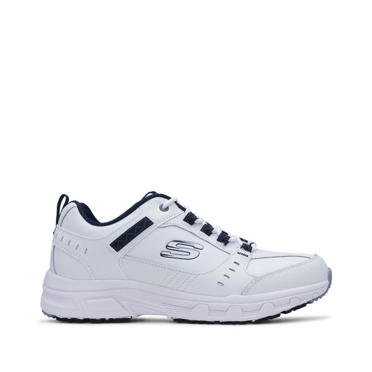 Sapatilha Desportivo Homem Pele Branco E Azul