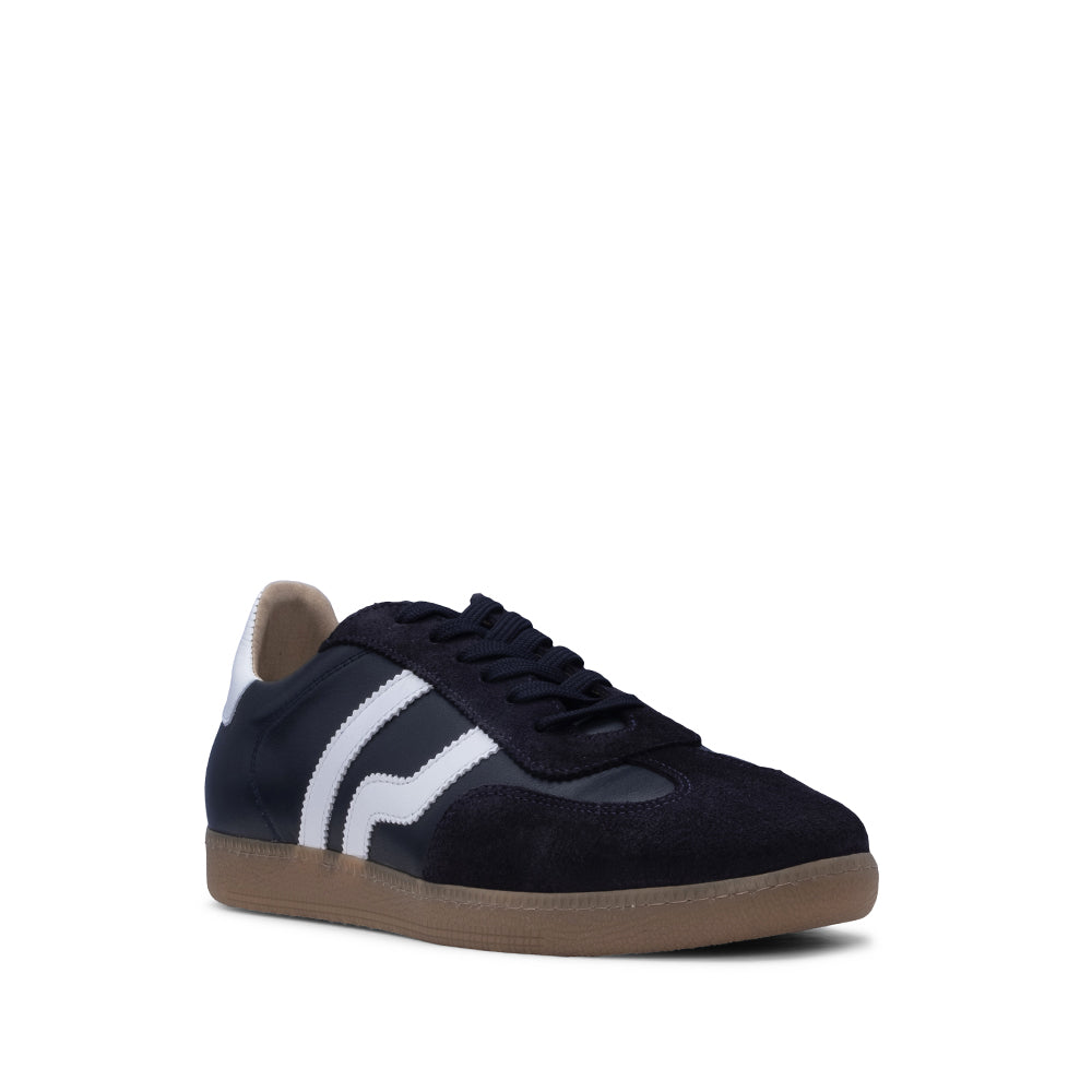 Sapatilha Casual Homem Camurça Azul