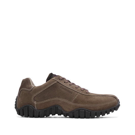 Sapatilha Casual Homem Camurça Taupe