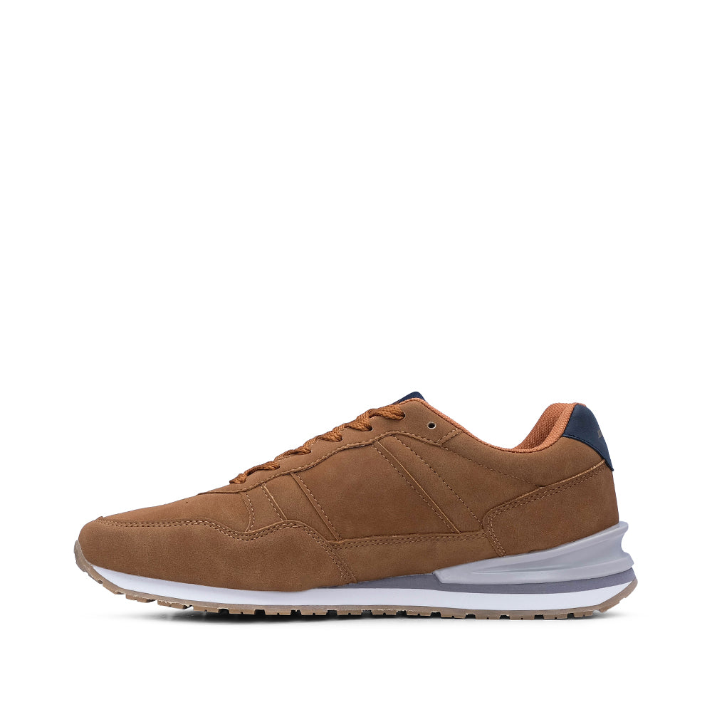Sapatilha Casual Homem Pele Camel