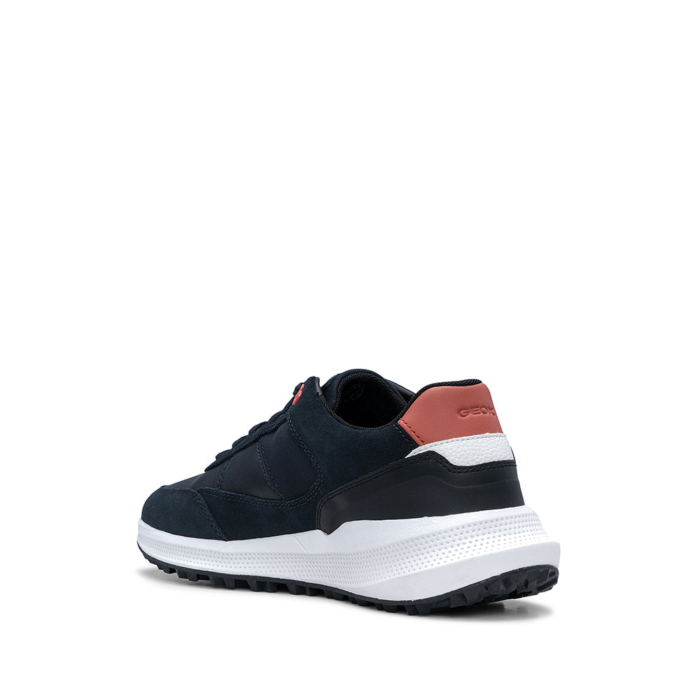 Sapatilha Casual Homem Pele Azul Marinho