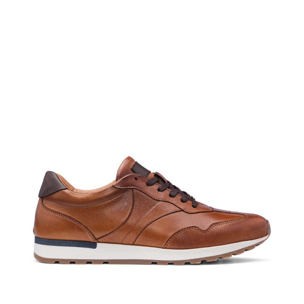Sapatilha Casual Homem Pele Camel