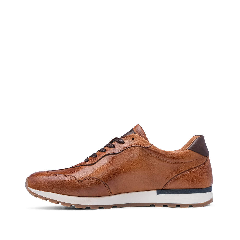 Sapatilha Casual Homem Pele Camel