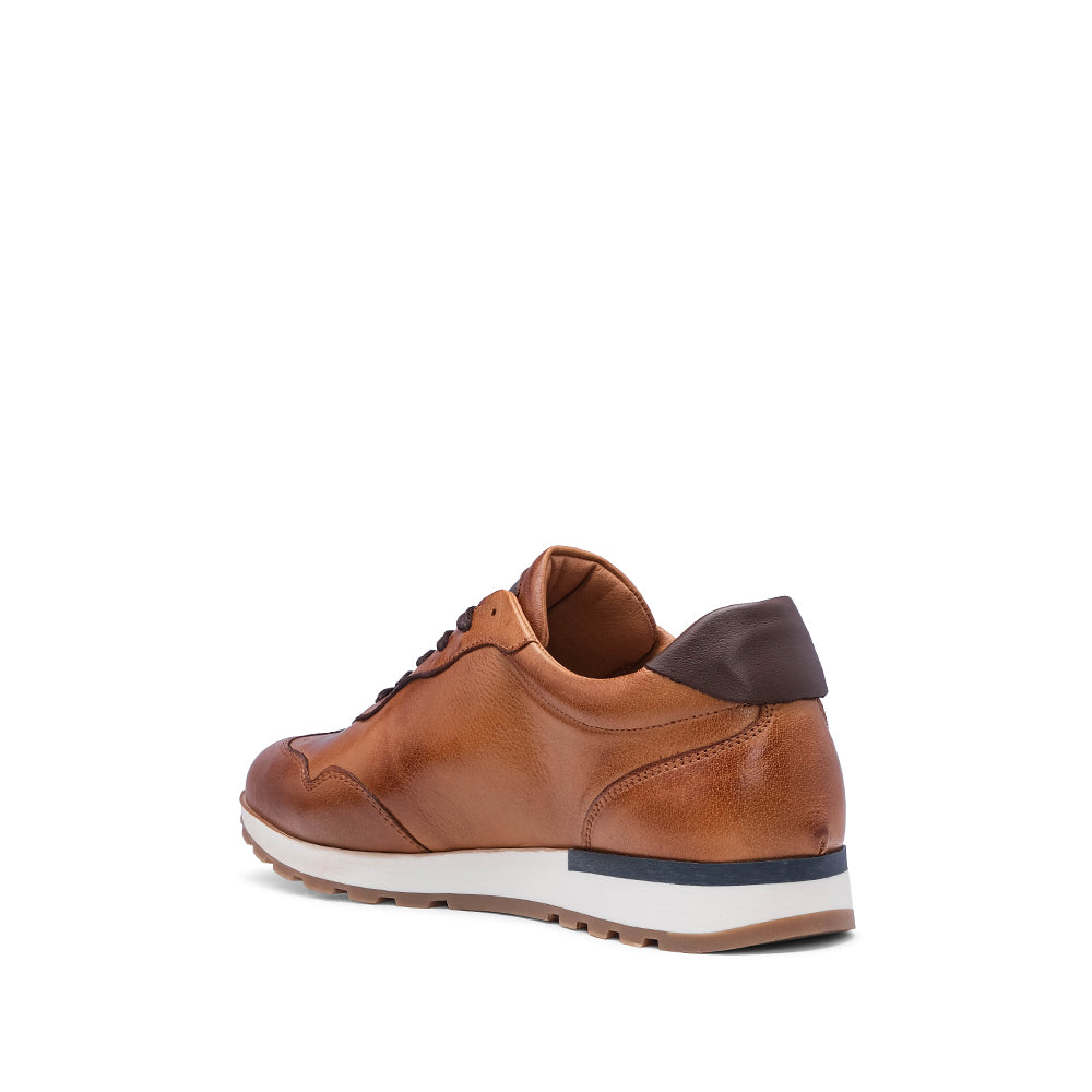Sapatilha Casual Homem Pele Camel