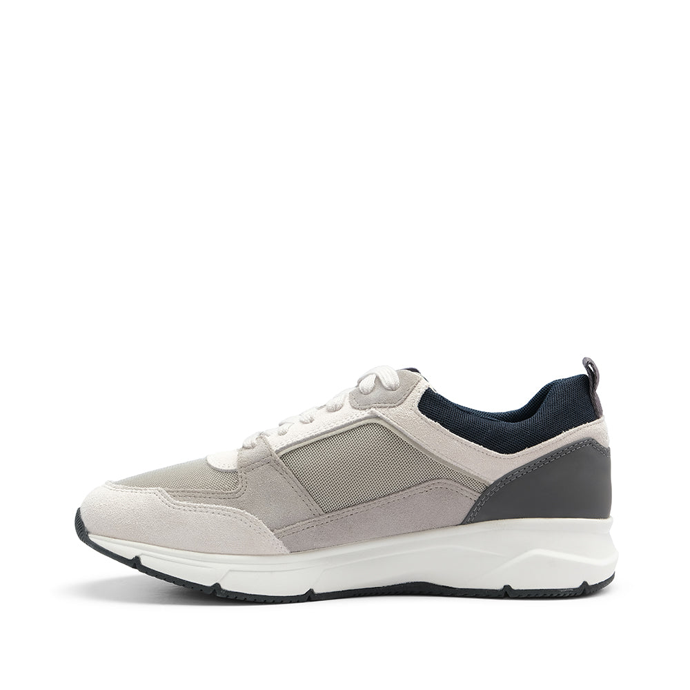 Sapatilha Casual Homem Pele Sintética Cinzento