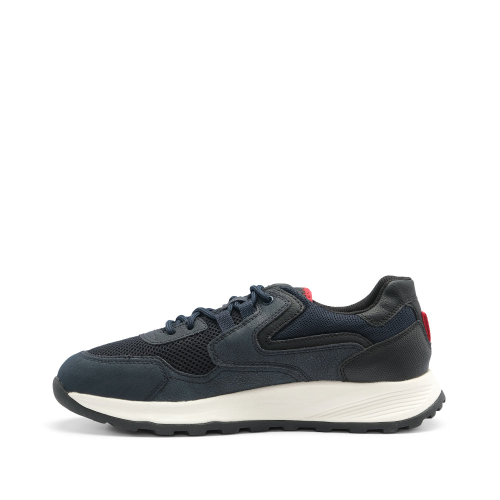 Sapatilha Casual Homem Pele Sintética Azul Marinho