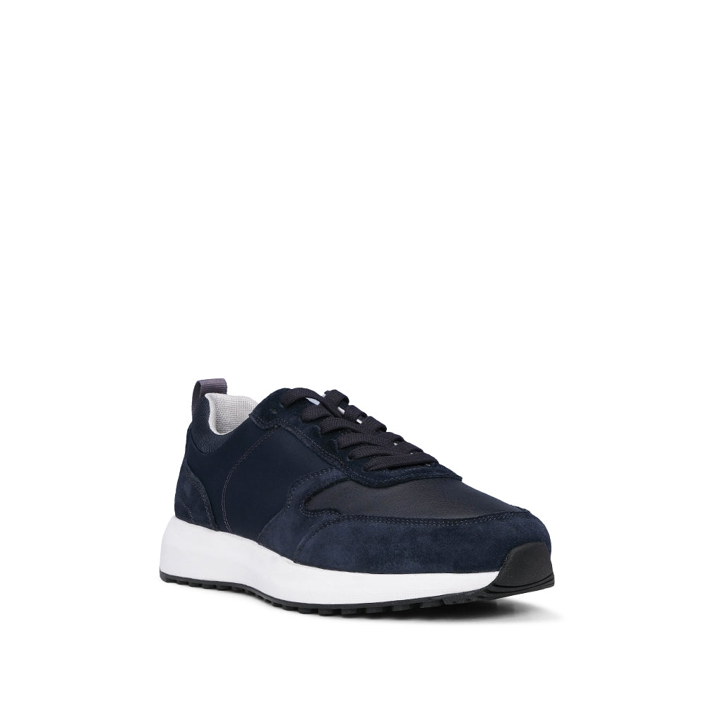 Sapatilha Casual Homem Pele Sintética Azul Marinho