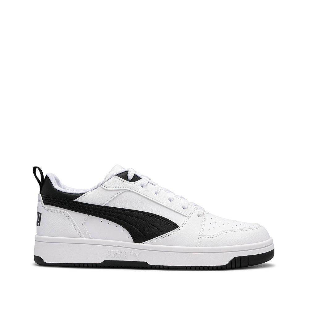 Sapatilha Casual Homem Branco E Preto