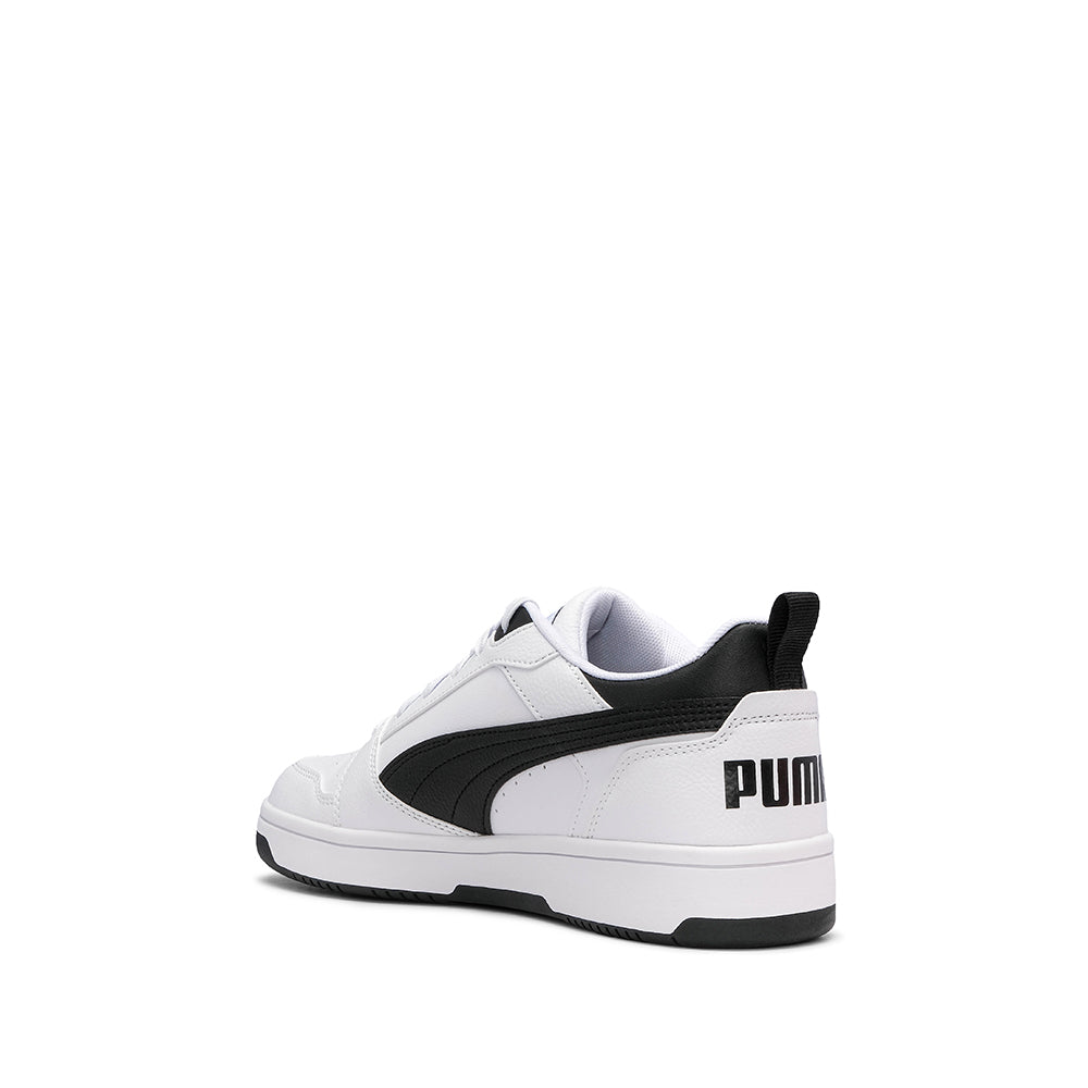 Sapatilha Casual Homem Branco E Preto