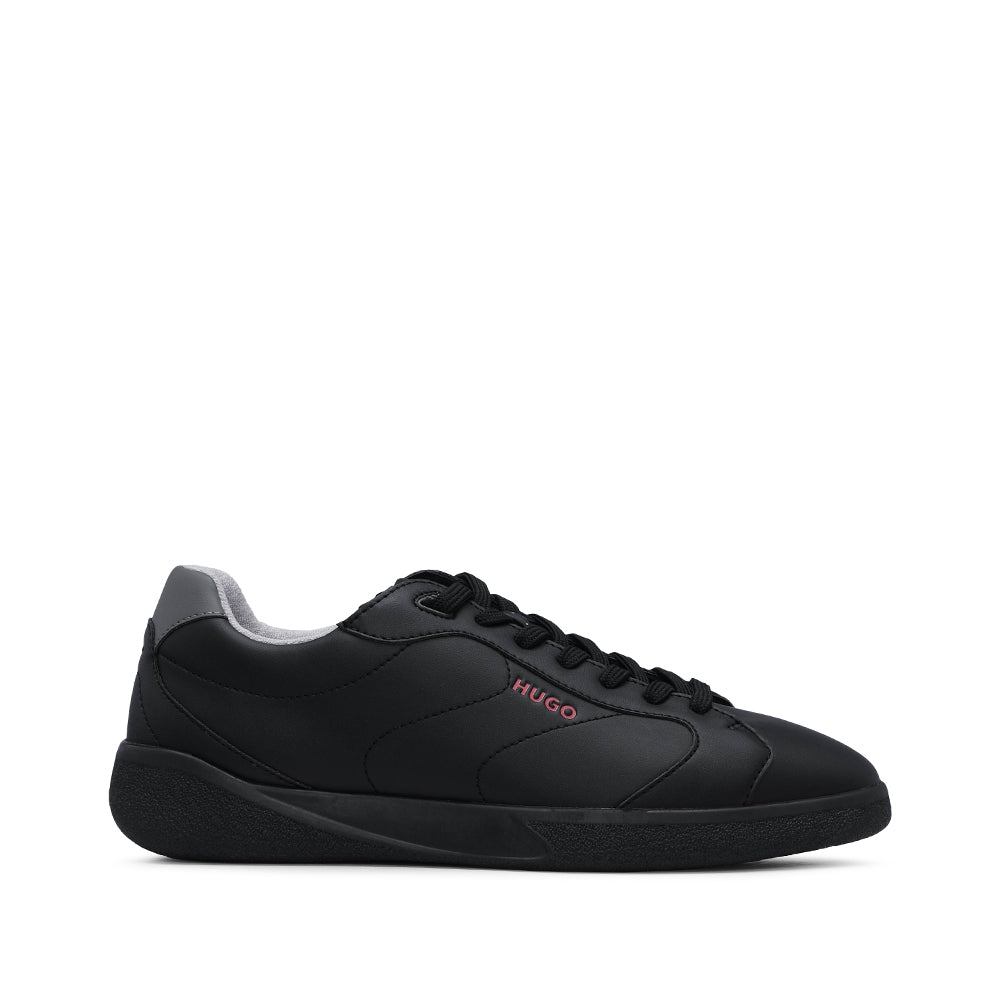 Men's Casual Sneakers in Synthetic Leather, Black – Manuel Alves