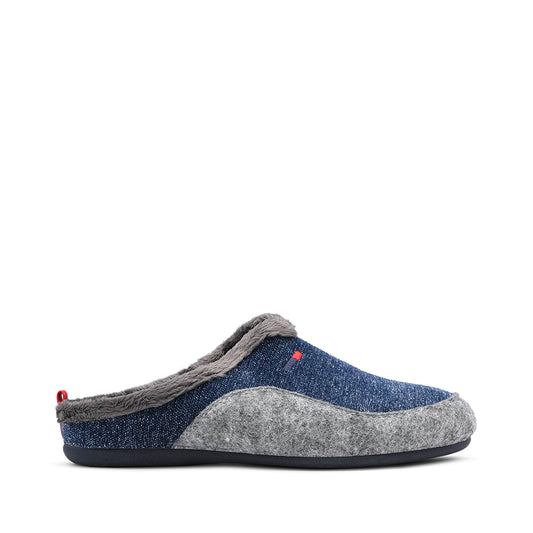 Chinelo Homewear Homem Têxtil Azul Marinho