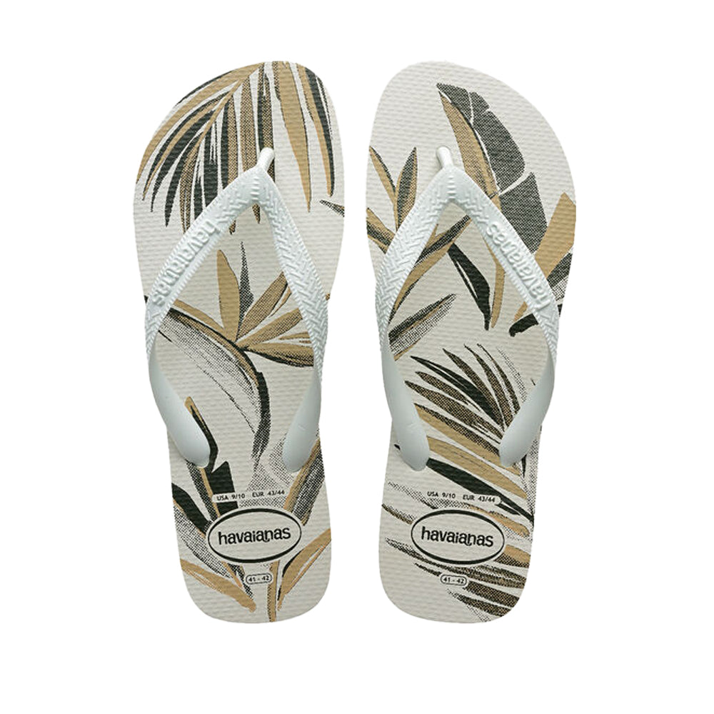 Chinelo Praia Homem Branco