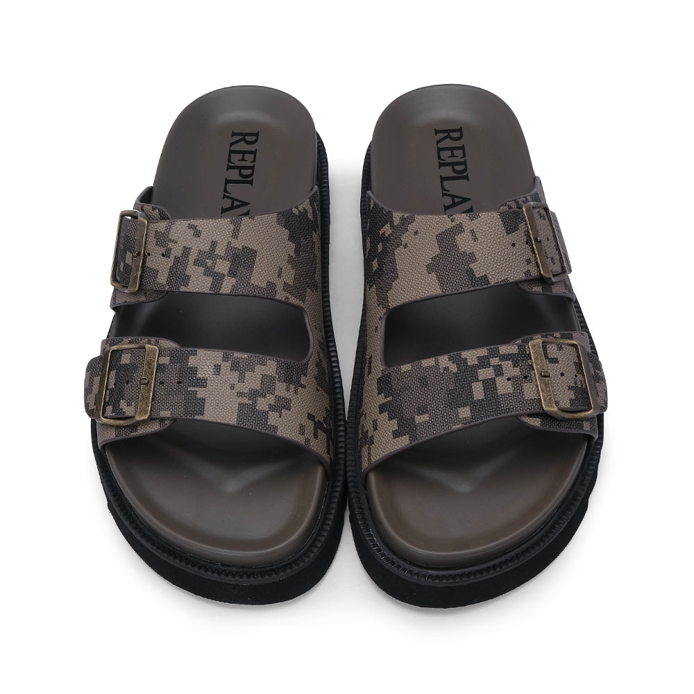 Chinelo Casual Homem Castanho