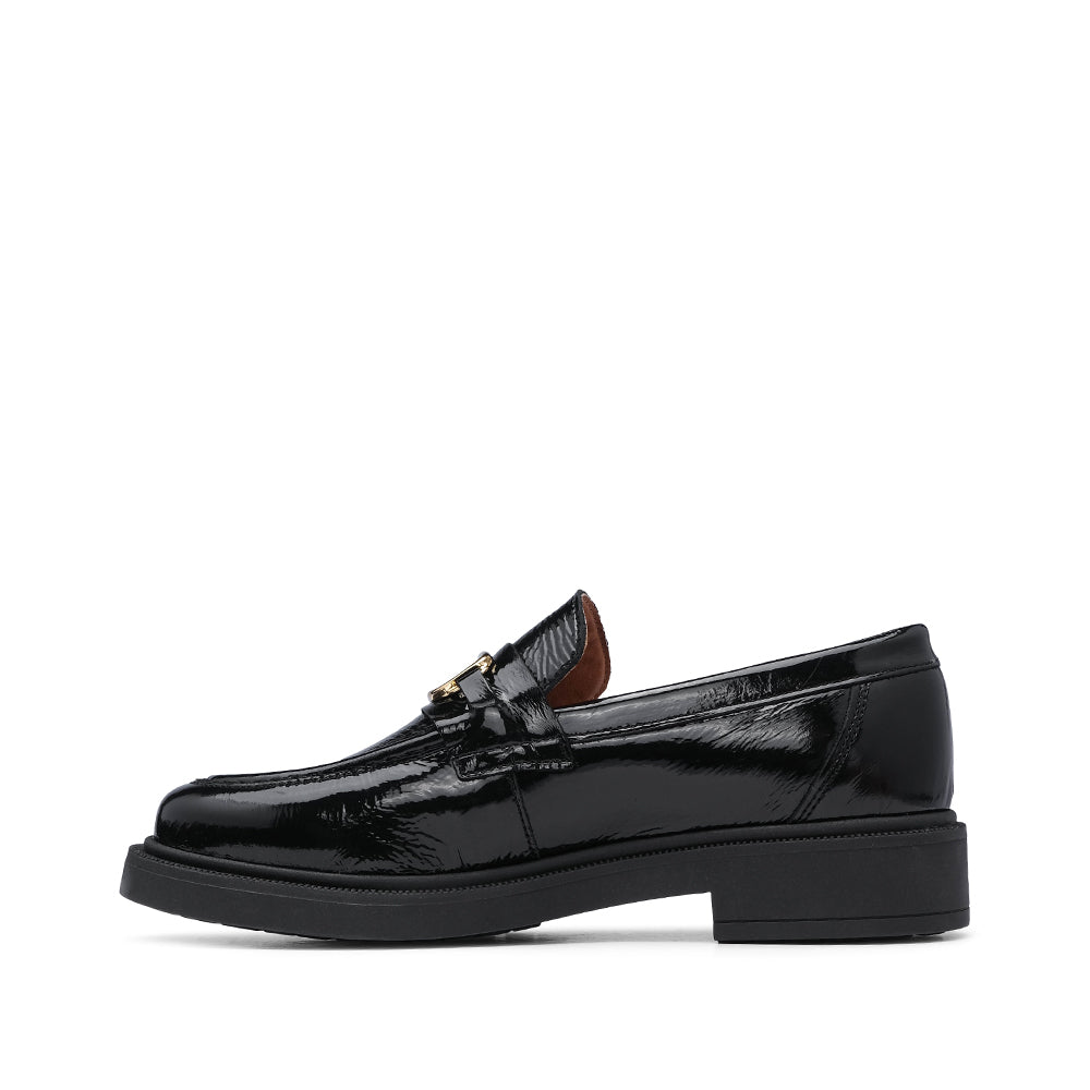Sapato Casual Mulher Verniz Preto