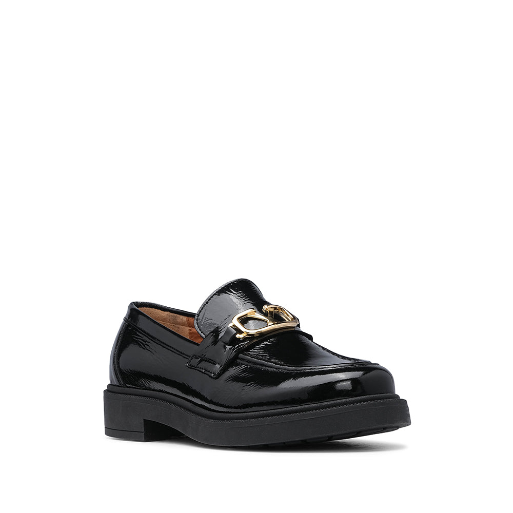 Sapato Casual Mulher Verniz Preto