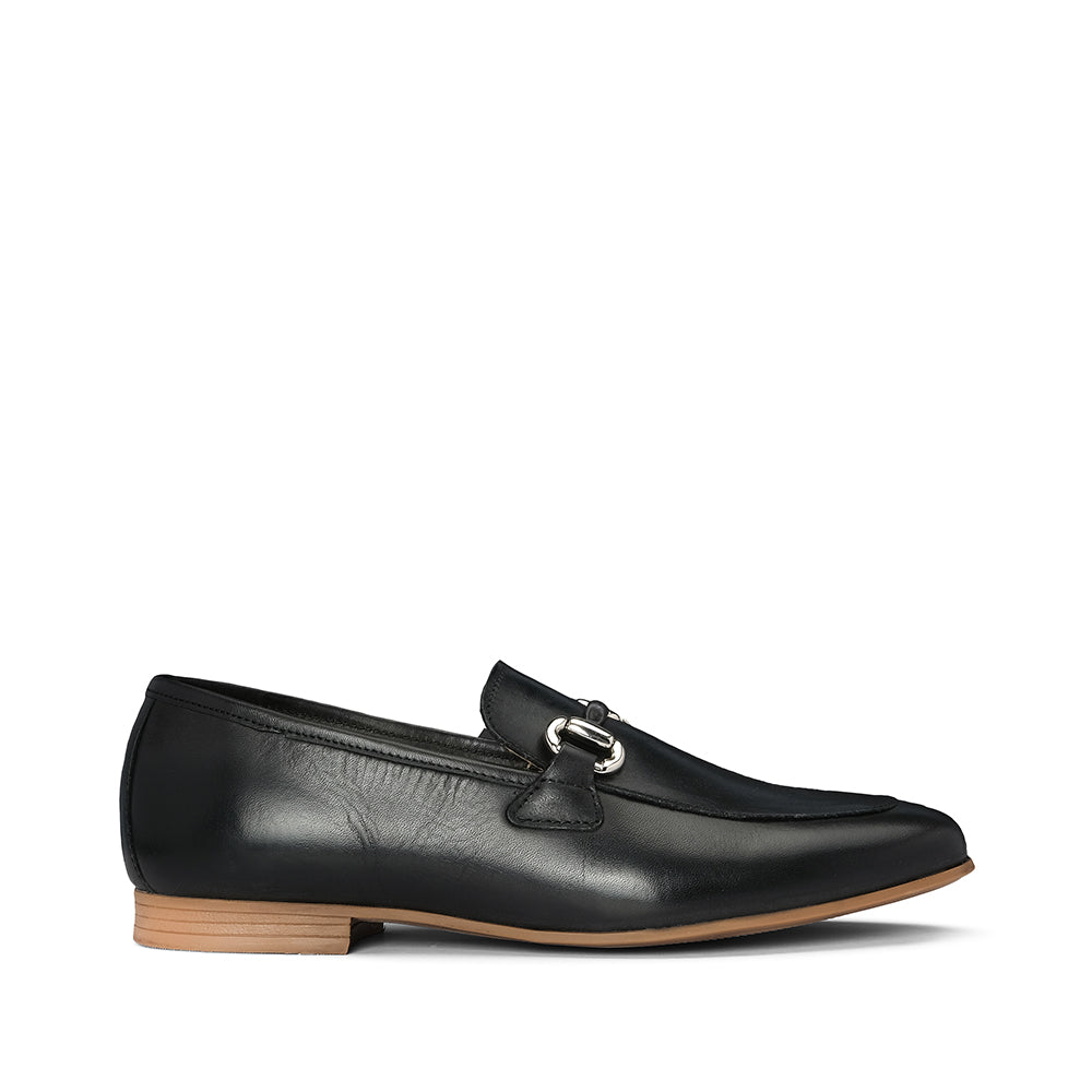 Sapato Mocassim Mulher Pele Preto