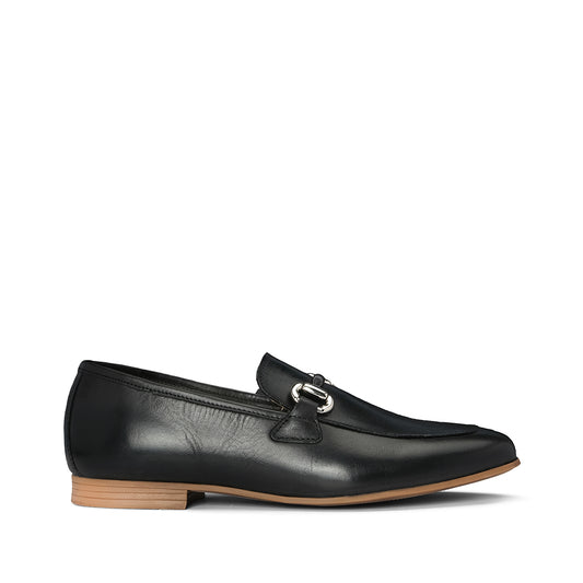 Sapato Mocassim Mulher Pele Preto