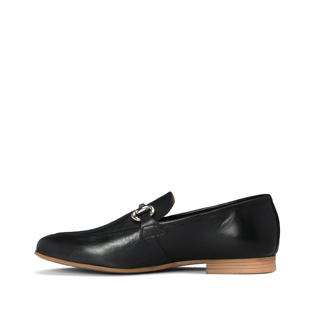 Sapato Mocassim Mulher Pele Preto