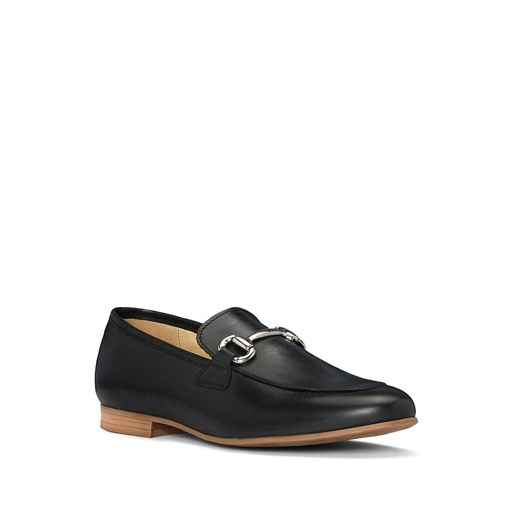 Sapato Mocassim Mulher Pele Preto