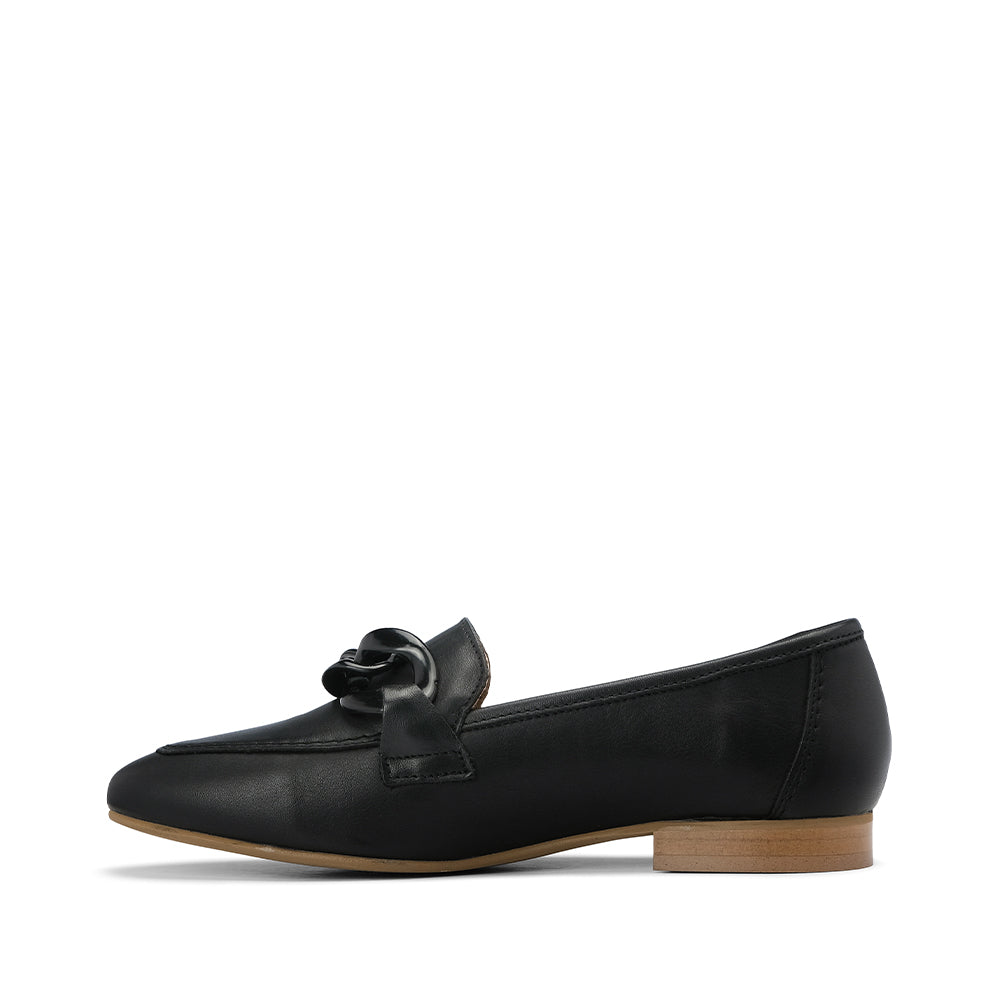Sapato Casual Mulher Pele Preto