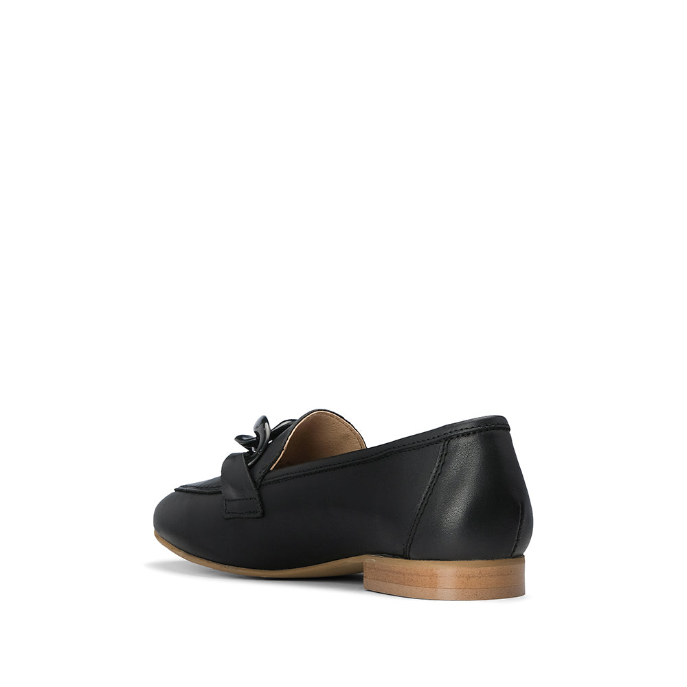 Sapato Casual Mulher Pele Preto