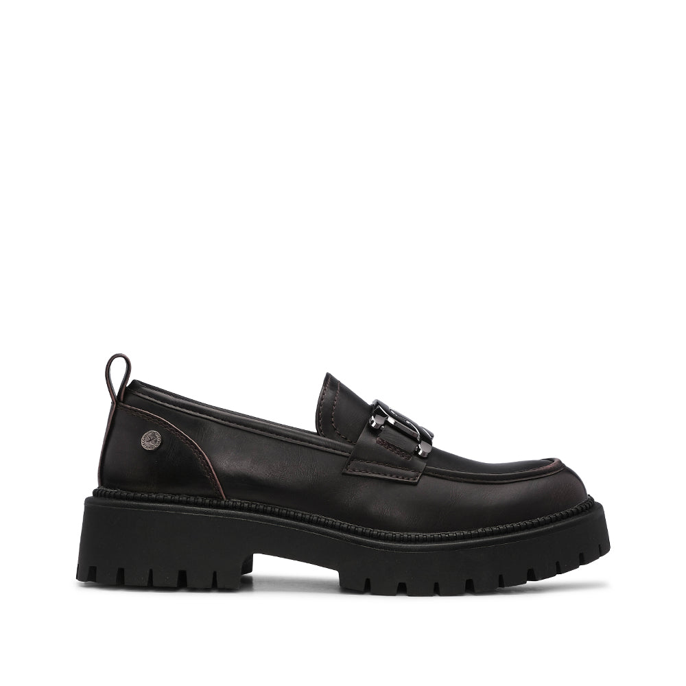 Sapato Casual Mulher Pele Sintética Bronze