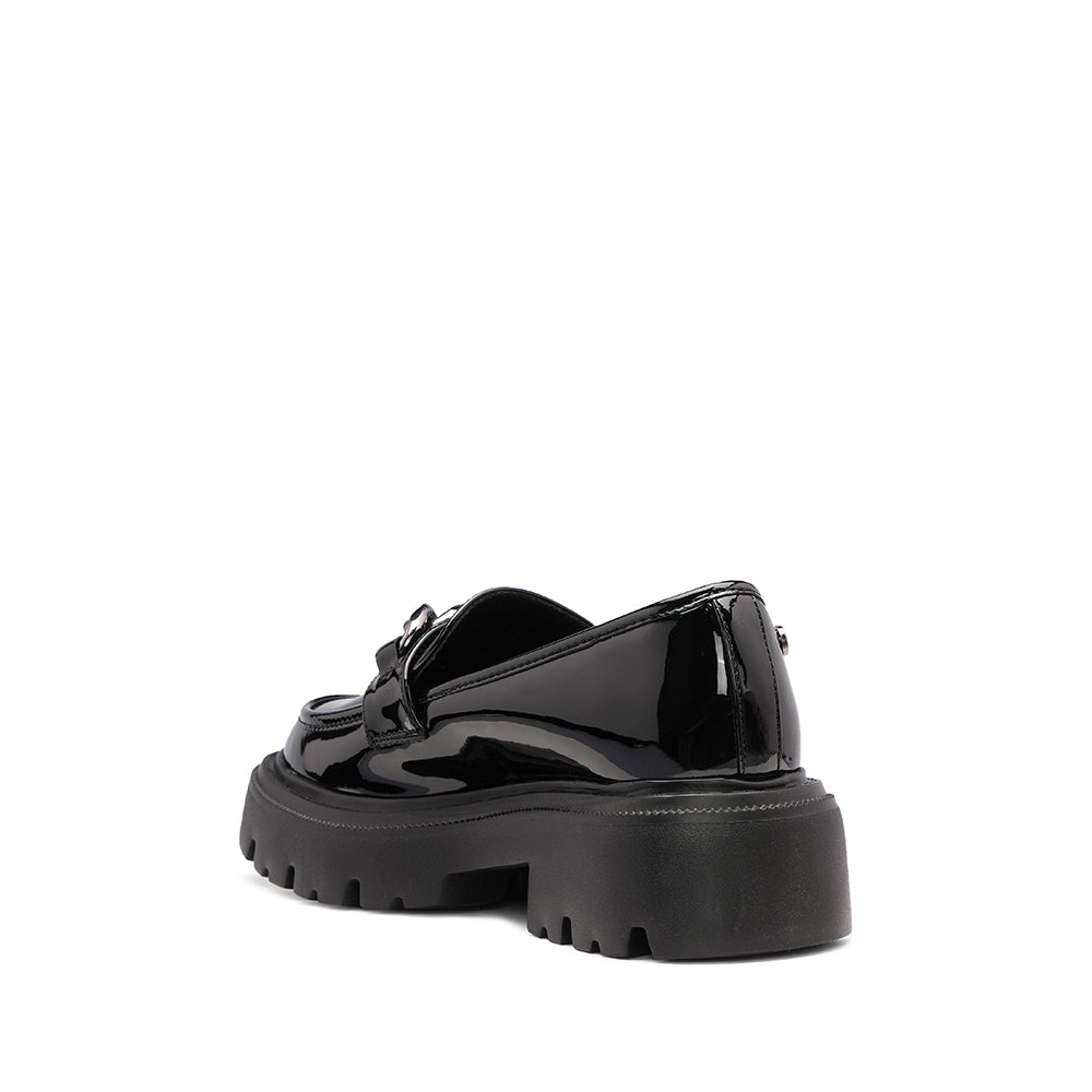 Sapato Mocassim Mulher Verniz Preto