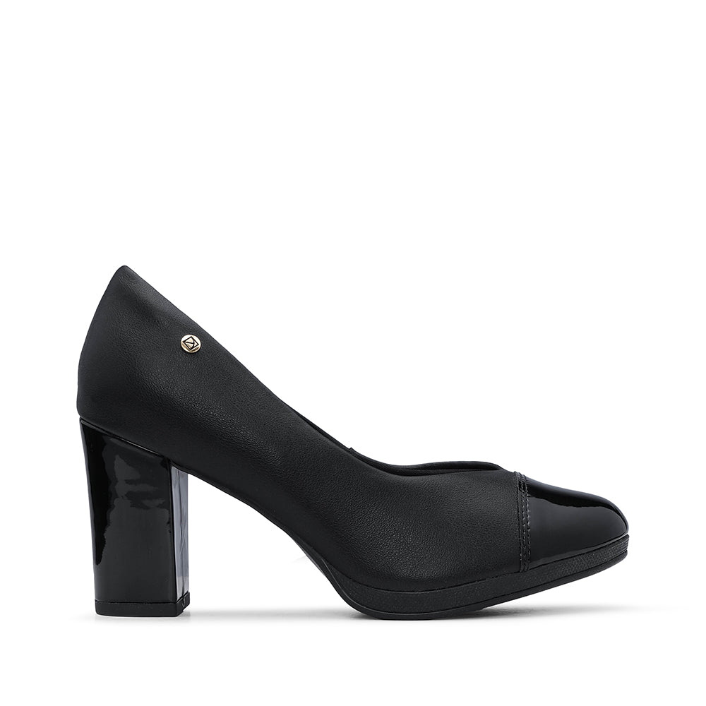 Sapato Clássico Mulher Pele Preto