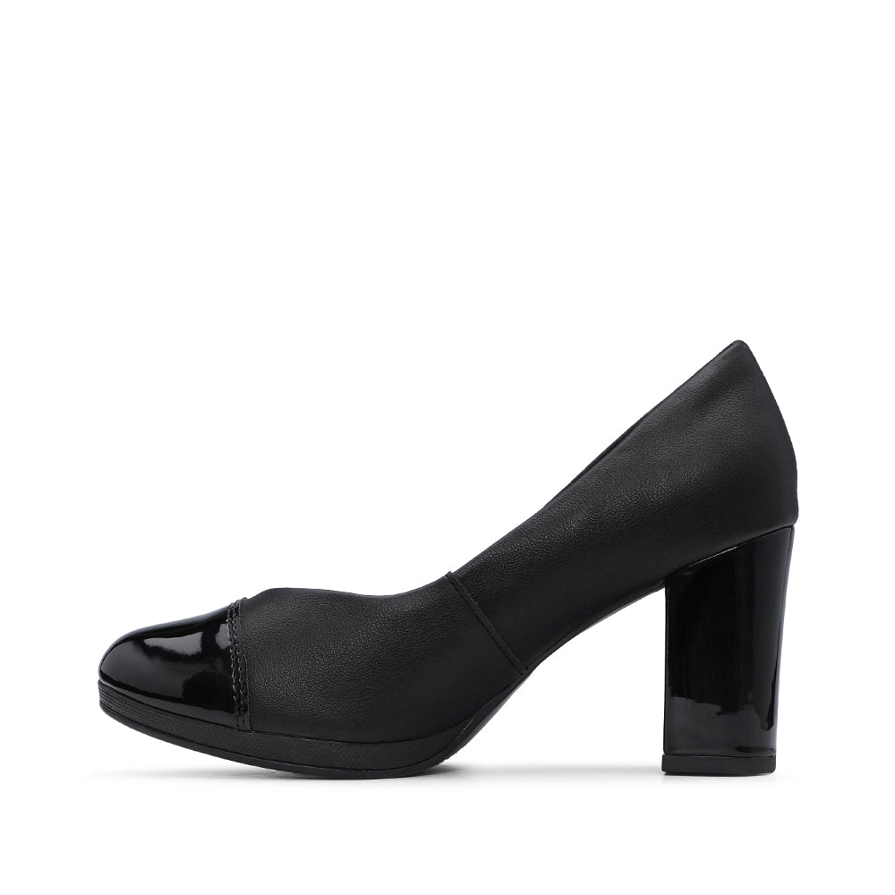 Sapato Clássico Mulher Pele Preto