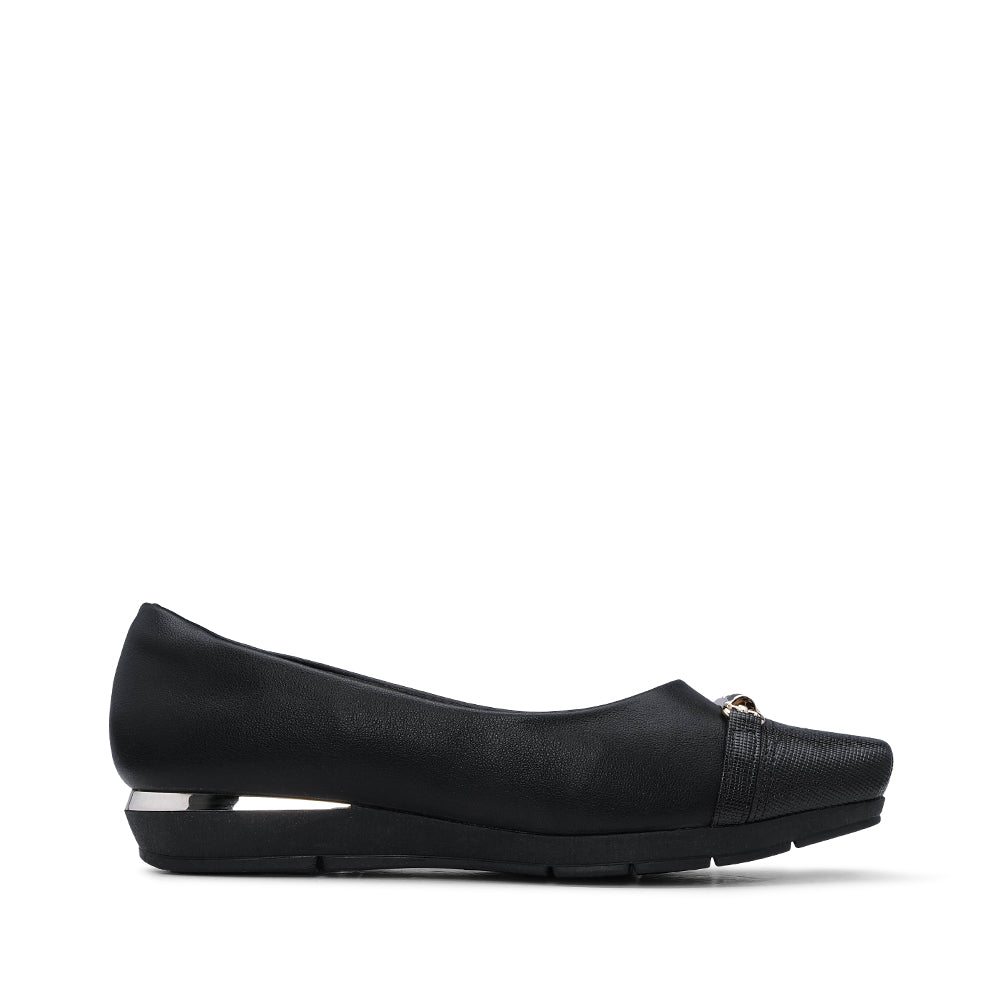 Sapato Clássico Mulher Pele Preto