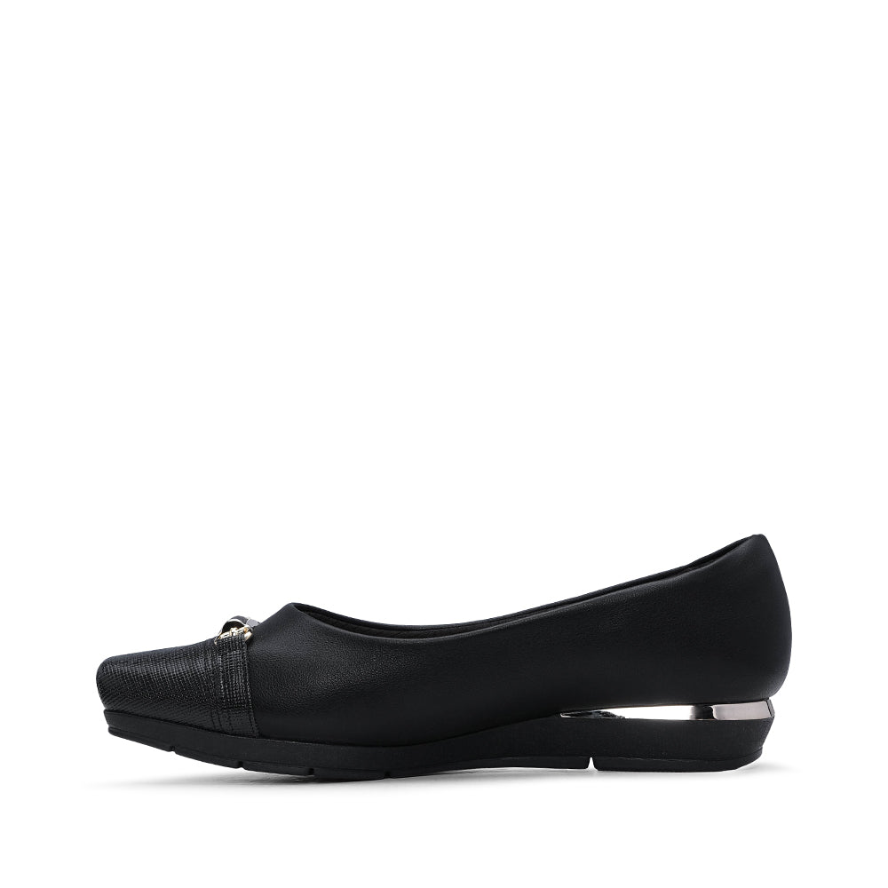 Sapato Clássico Mulher Pele Preto