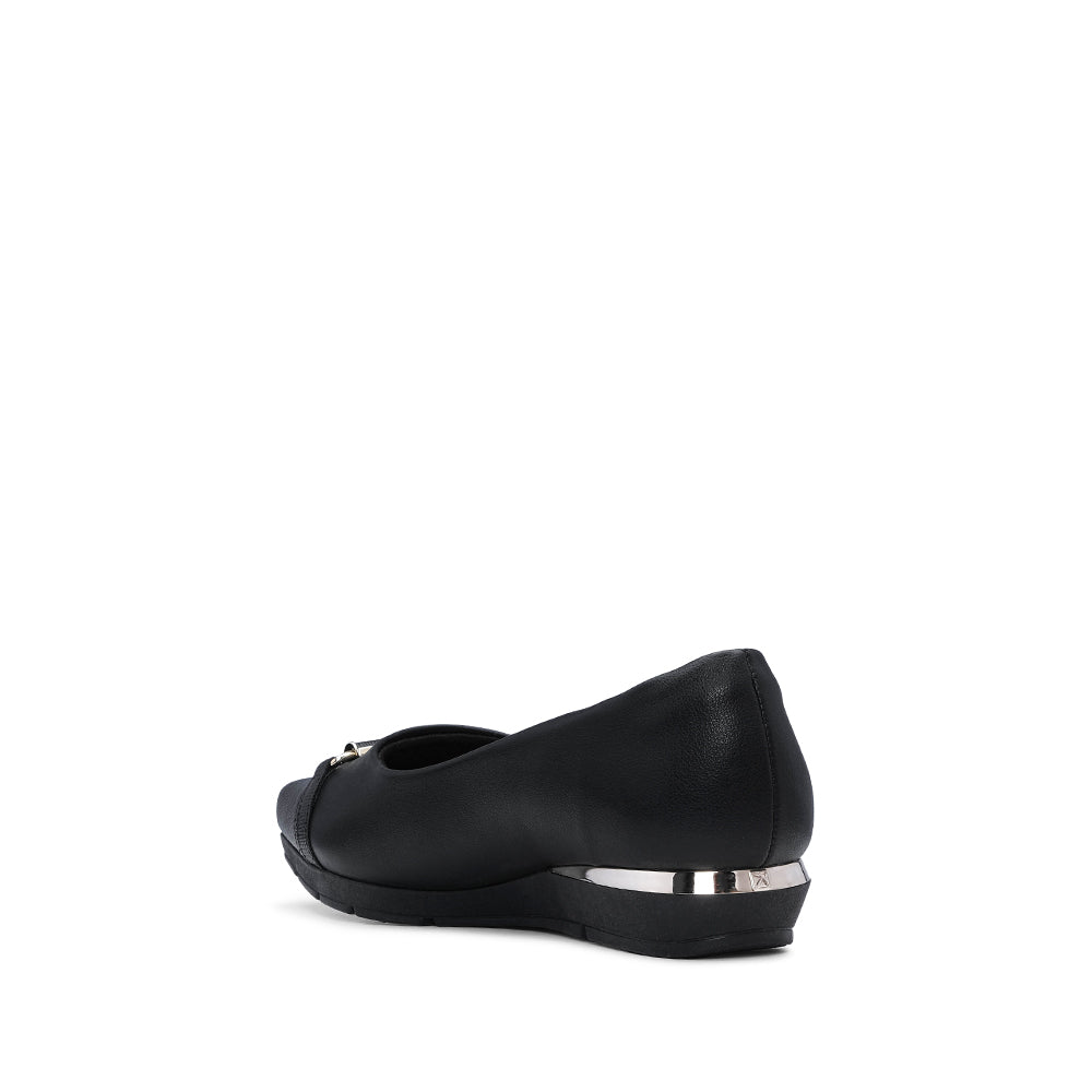 Sapato Clássico Mulher Pele Preto